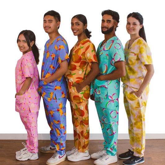 Florence Apparel Medical-Grade All-Day Comfort Scrub Set 100% Cotton