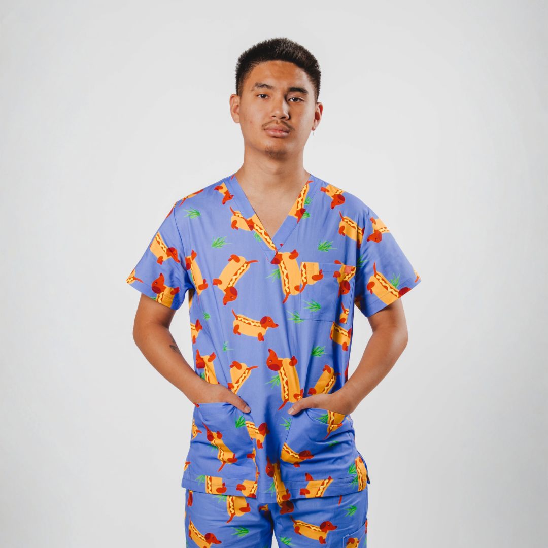 Florence Apparel Medical-Grade All-Day Comfort Scrub Set 100% Cotton